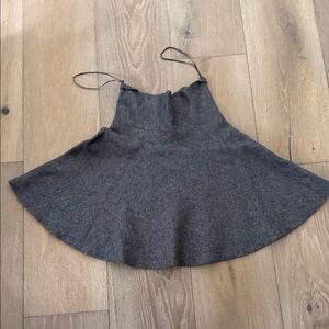 Zara Gray Mini Skirt